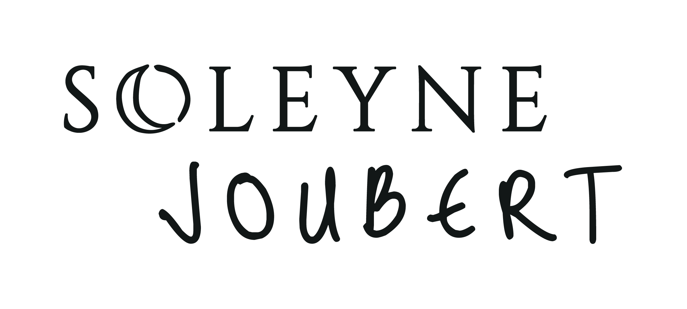 logo noir et blanc en ecriture manuscrite